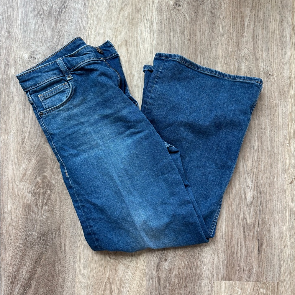 Zara Collection High Rise Wide-Leg Jeans - Picture 6 of 6